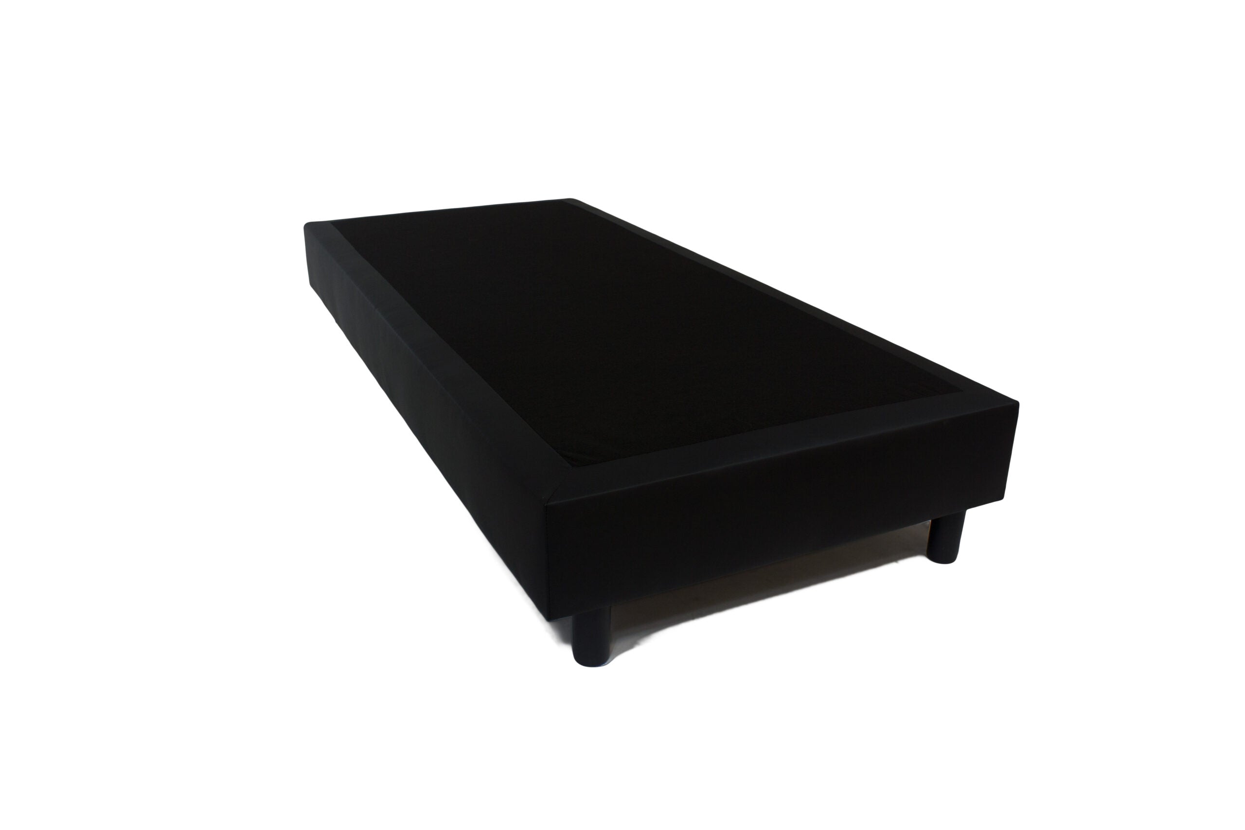 Budget Boxspring 80x200 zwart Skai - Bedworld B.V.